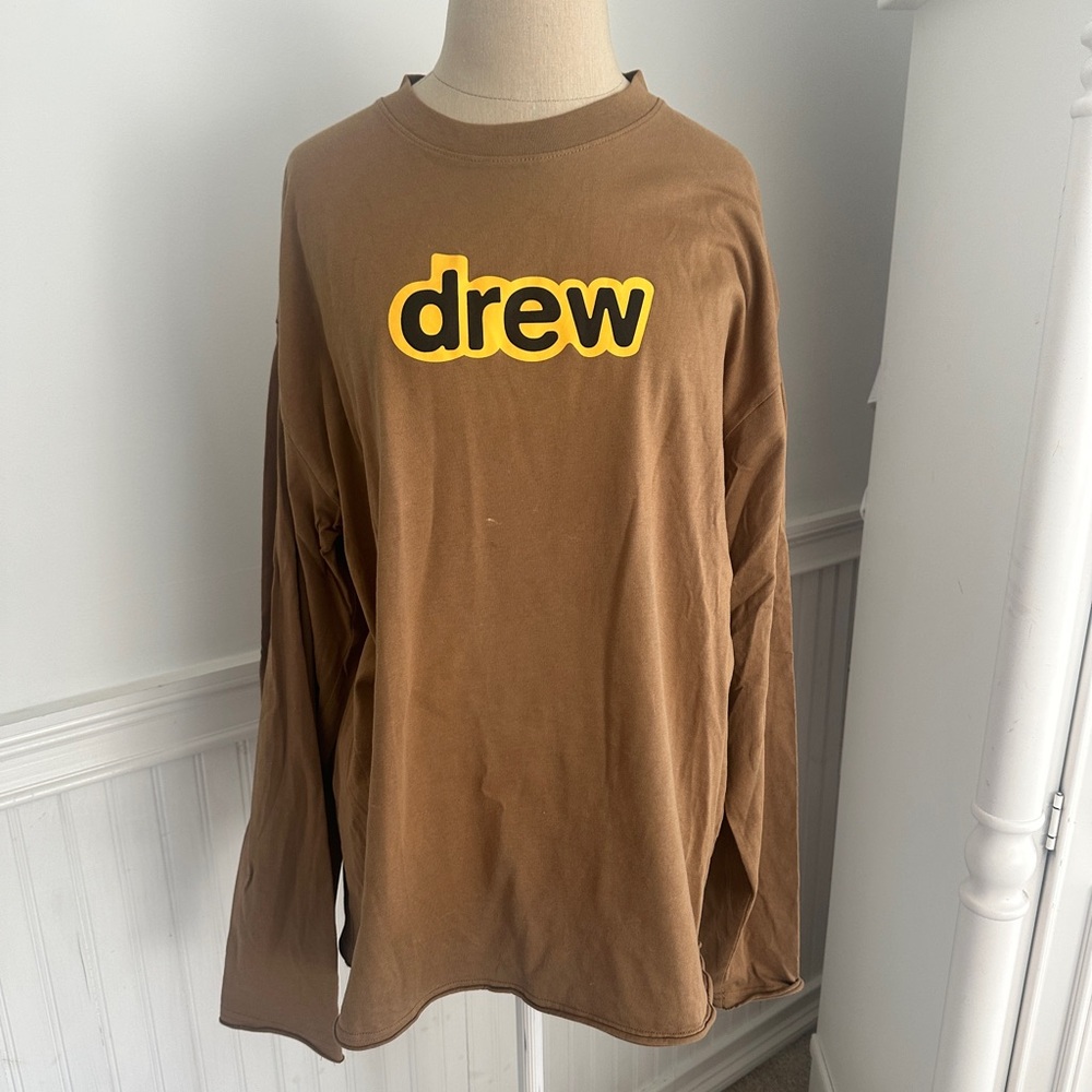 DREW house brown long sleeve unisex top